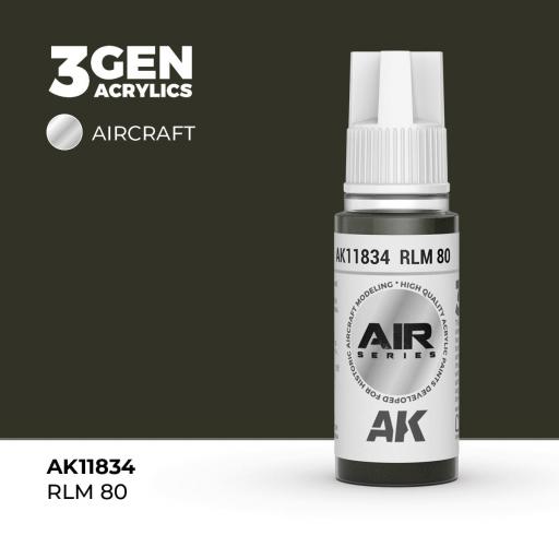 Pintura 3 Gen -  AK11834 RLM 80 [0]
