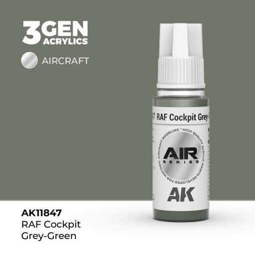 Pintura 3 Gen -  AK11847 RAF Cockpit Grey-Green [0]