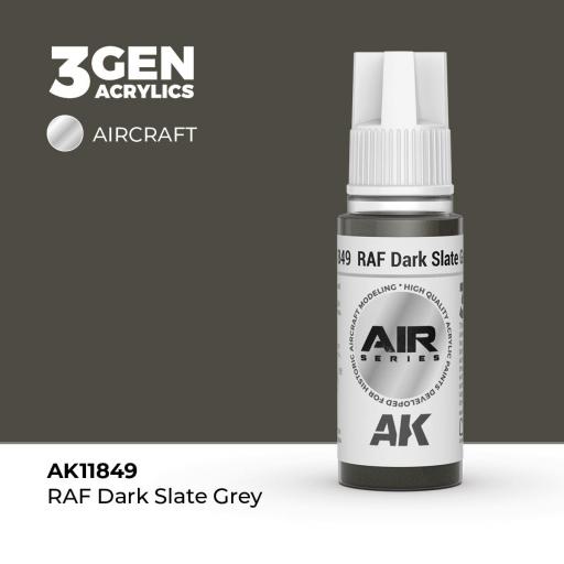 Pintura 3 Gen -  AK11849 RAF Dark Slate Grey [0]