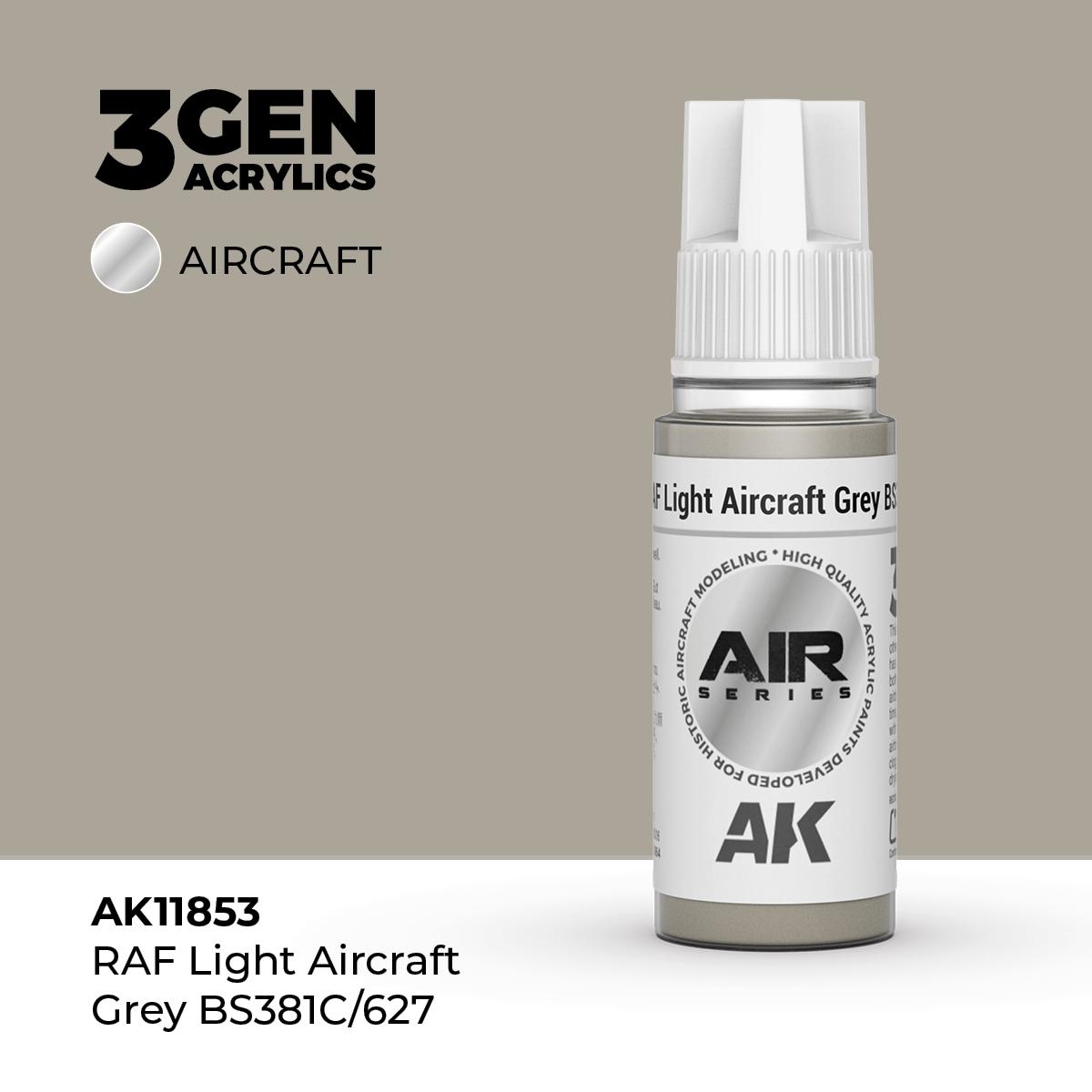 Pintura 3 Gen - AK11853 RAF Light Aircraft Grey BS381C/627