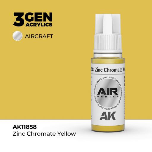 Pintura 3 Gen - AK11858 Zinc Chromate Yellow