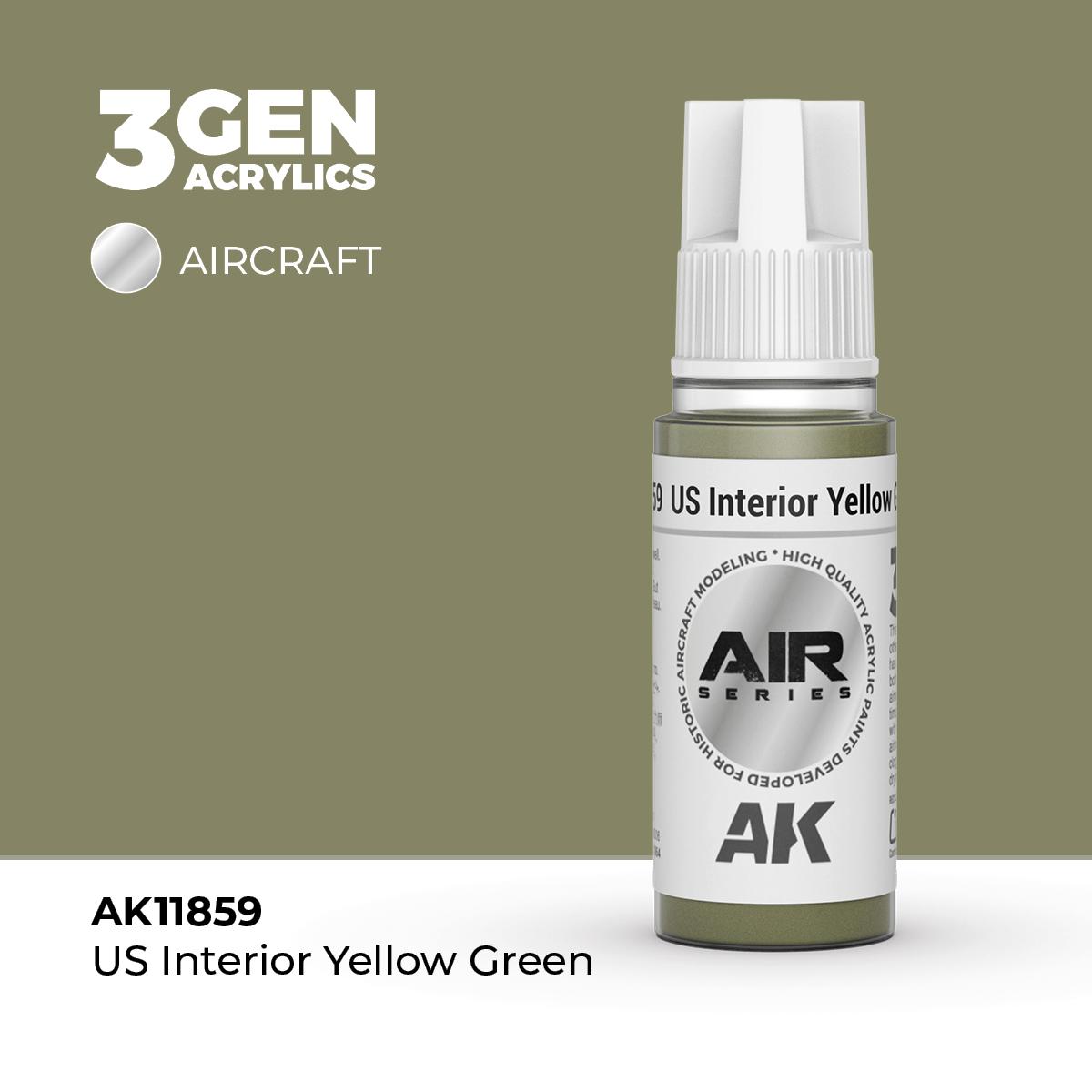Pintura 3 Gen - AK11859 US Interior Yellow Green