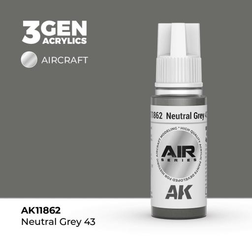 Pintura 3 Gen -  AK11862 Neutral Grey 43 [0]