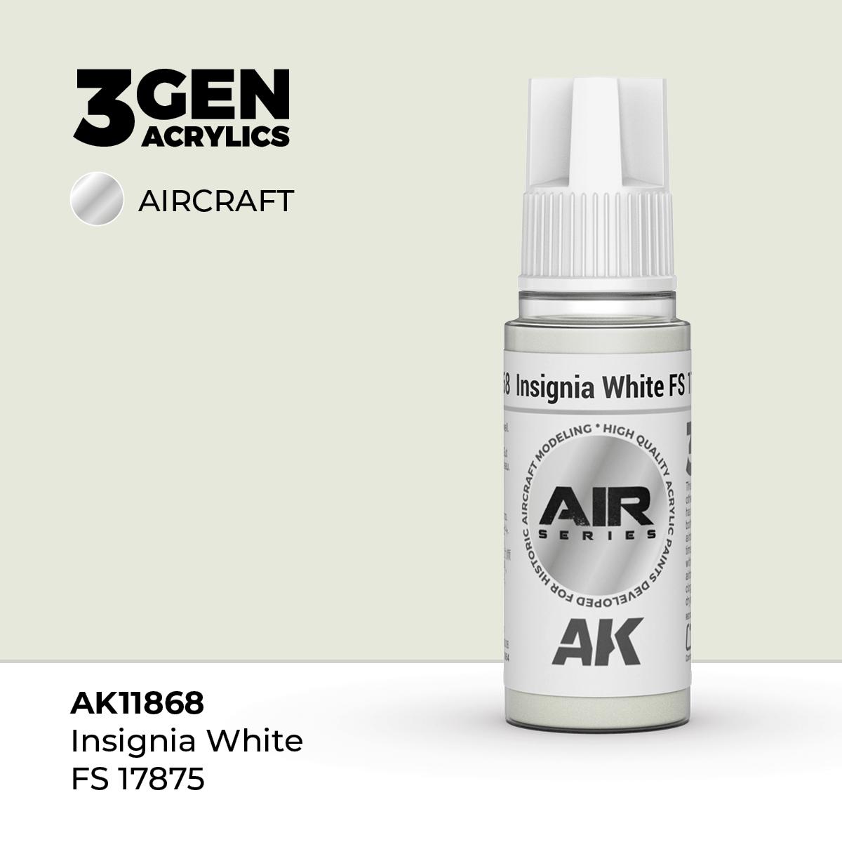 Pintura 3 Gen - AK11868 Insignia White FS 17875