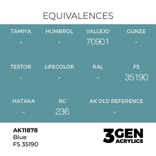 Pintura 3 Gen -  AK11878 Blue FS 35190 [1]