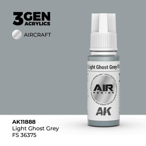 Pintura 3 Gen -  AK11888 Light Ghost Grey FS 36375 [0]