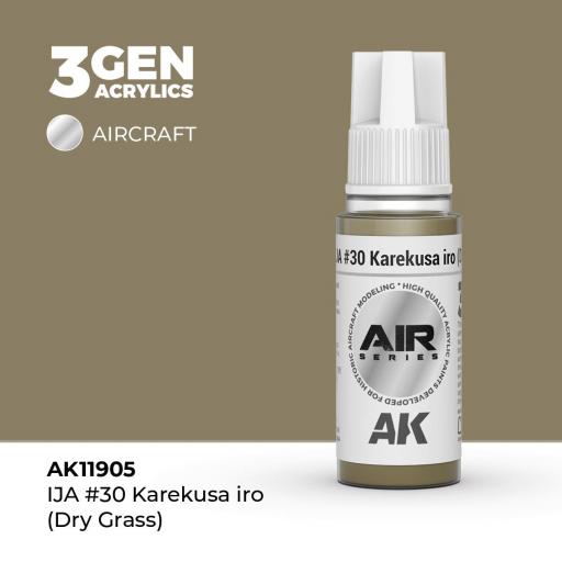 Pintura 3 Gen -  AK11905 IJA #30 Karekusa iro (Dry Grass)