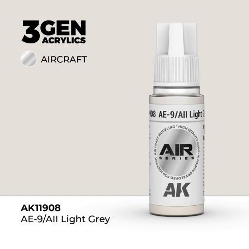 Pintura 3 Gen - AK11908 AE-9/AII Light Grey