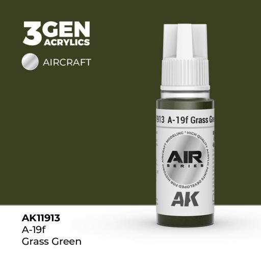 Pintura 3 Gen -  AK11913 A-19f Grass Green [0]