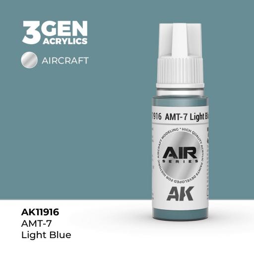 Pintura 3 Gen -  AK11916 AMT-7 Light Blue [0]