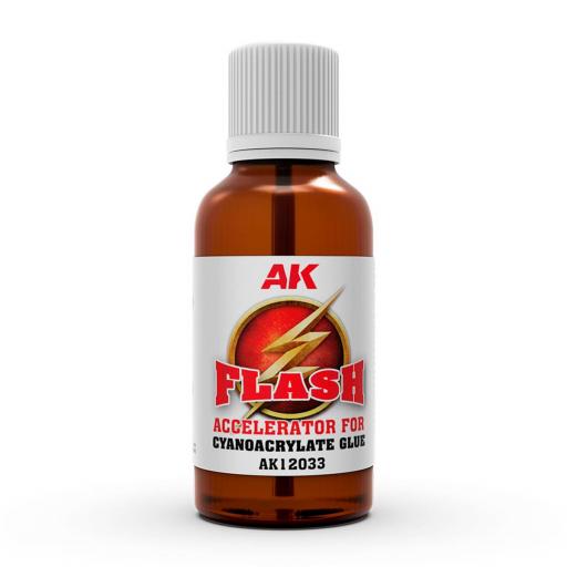 FLASH Acelerador para Cianocrilato 30 ml. con pincel