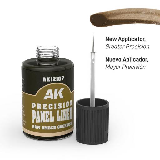 Panelador de Precisión AK12107 SOMBRA NATURAL VERDOSA 30ml [1]