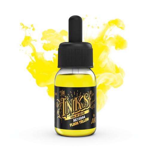 Tinta AK Fluor Amarillo 30 ml. [0]