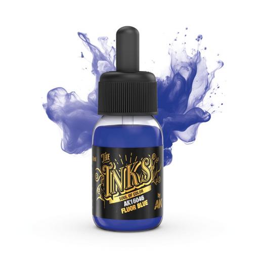 Tinta AK Fluor Azul 30 ml. [0]