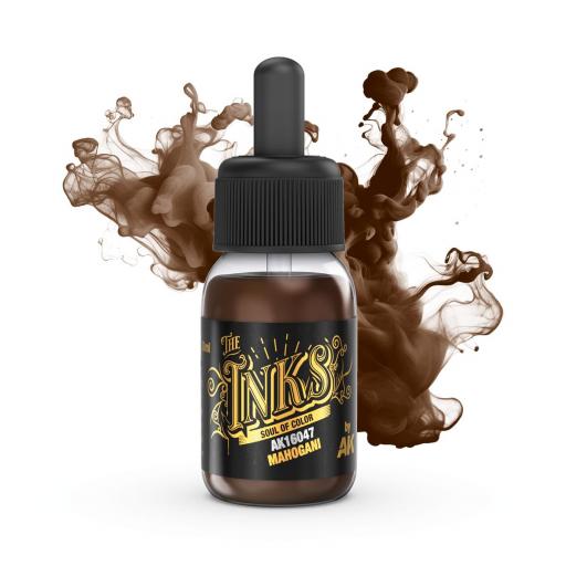 Tinta AK - Caoba (Mahogany) 30 ml.