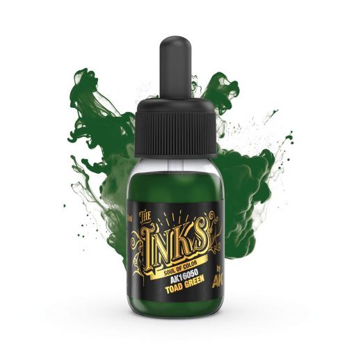 Tinta AK - Verde Sapo (Toad Green) 30 ml.
