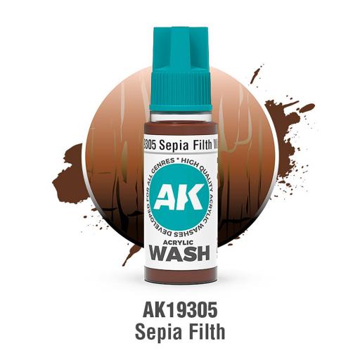 Lavado Suciedad Sepia - Sepia Filth Wash 18ml  [0]