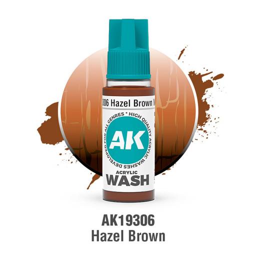 Lavado Marrón Avellana - Hazel Brown Wash 18ml 