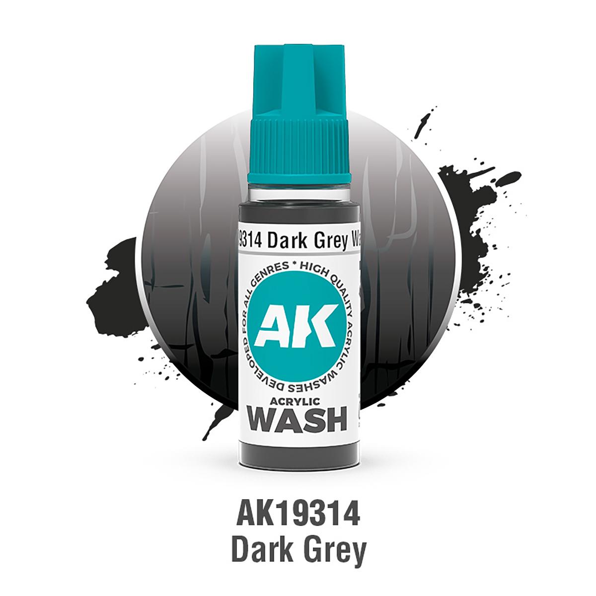 Lavado Gris Oscuro - Dark Grey Wash 18ml