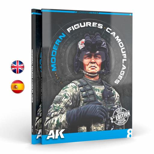 Libro AK Learning 8. Camuflajes Modernos para Figuras