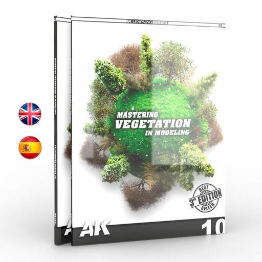 Libro AK Learning 10. Dominado la Vegetación en Modelismo
