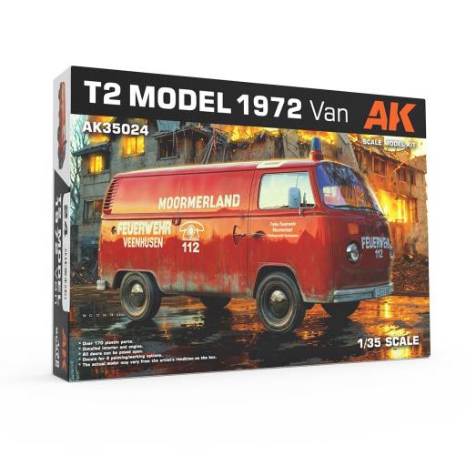 1/35  Volkswagen T2 1972 Furgoneta