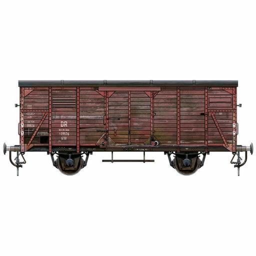 1/35 Vagón Ferrocarril Alemán Cubierto G10 [5]