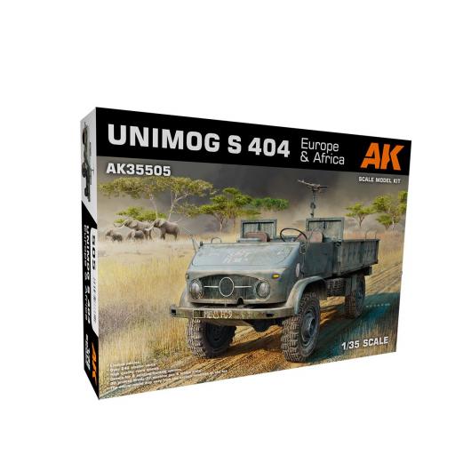1/35 Unimog S404 Europa y Africa