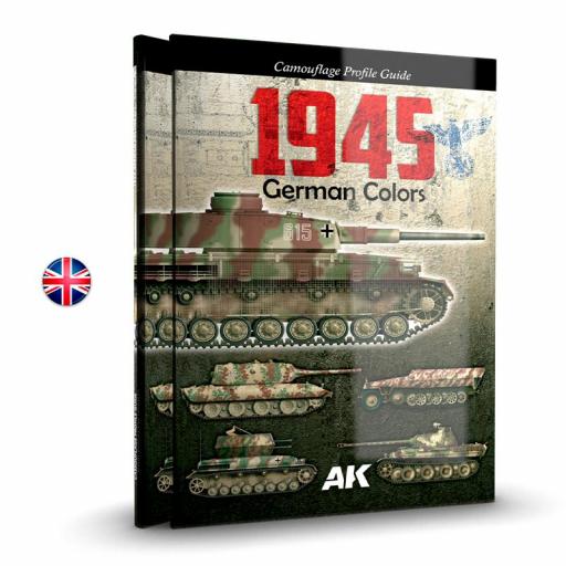 Libro 1945 German Colors. Camouflage Profile Guide (Inglés)
