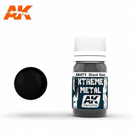 Xtreme Metal AK471 Black Base - Base Negro Brillo