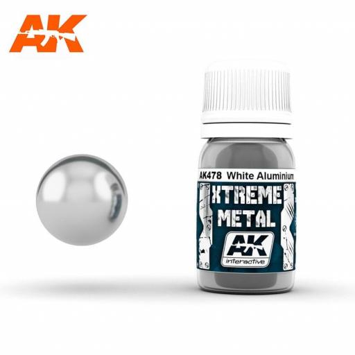 Xtreme Metal AK478 White Aluminium - Aluminio Blanco