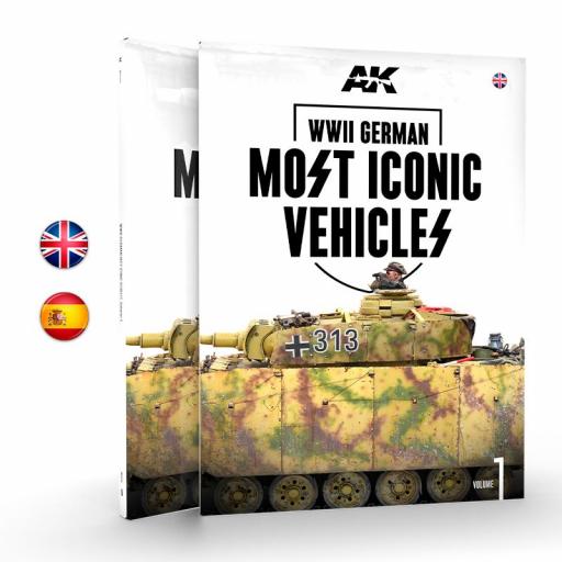 Libro Los Vehículos Alemanes más Icónicos de la Segunda Guerra Mundial. Vol.1