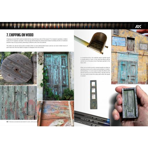 Libro AK Learning 13 Técnicas de Envejecimiento con Lápiz Acuarelable [7]