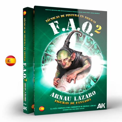 Libro Técnicas de pintura en figuras de fantasía. F.A.Q.2 Arnau Lázaro