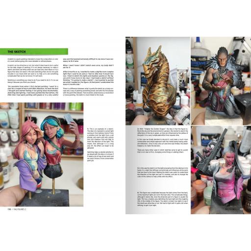 Libro F.A.Q. 2 Técnicas de pintura en figuras de Fantasía [2]