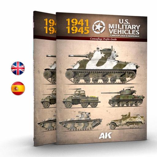 Libro Vehículos Militares Americanos. 1941-1945 Camuflajes y Distintivos