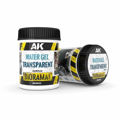 Gel de agua Transparente 250 ml.