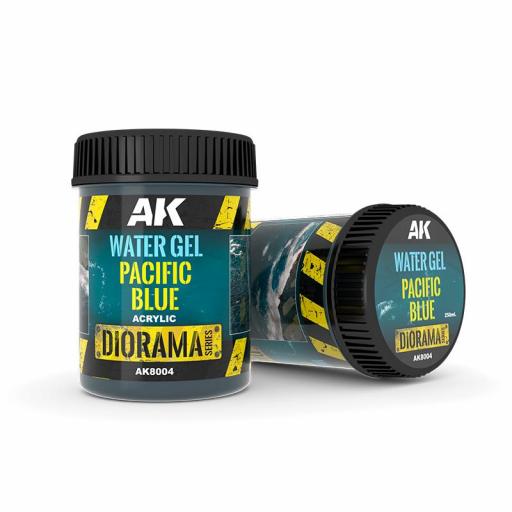 Gel de agua azul pacífico 250 ml.