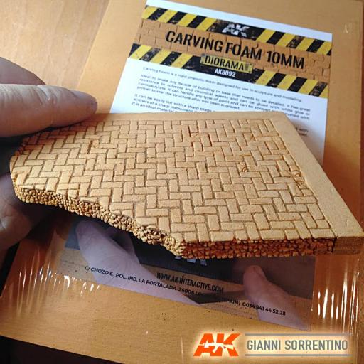 Espuma Fenólica para tallar (Carving FOAM)  AK [2]