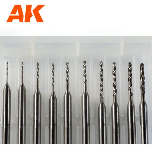 Set 10 brocas (0.4 a 1.3 mm) Quick Change [1]