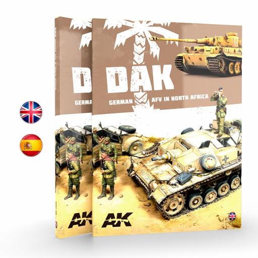 Libro  DAK Vehículos Alemanes en el Norte de Africa