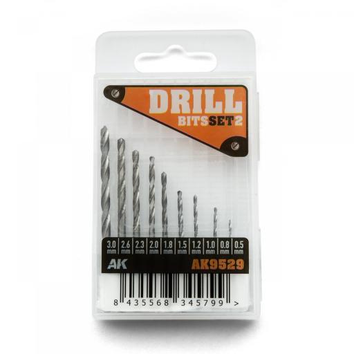 Set 7 brocas (0.5 a 3.0 mm)  [0]