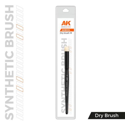 Pincel Seco Sintético - Synthetic Dry Brush AK [4]