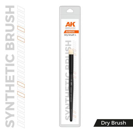 Pincel Seco Sintético - Synthetic Dry Brush AK [3]