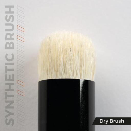 Pincel Seco Sintético - Synthetic Dry Brush AK [1]