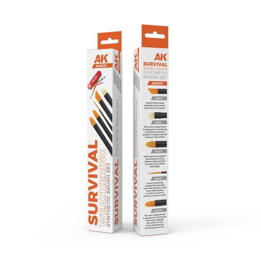 Set de pinceles  AK Survival Weathering [0]