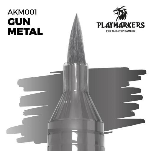 Playmarker AKM001 Gun Metal - Cañón Metálico