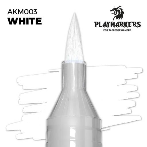Playmarker AKM003 White - Blanco