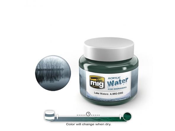 Lake Waters - Acrylic Water (250 Ml. Jars)