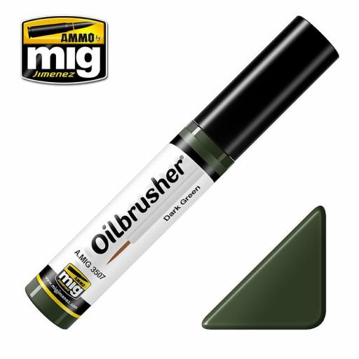 OILBRUSHER Dark Green - Verde Oscuro